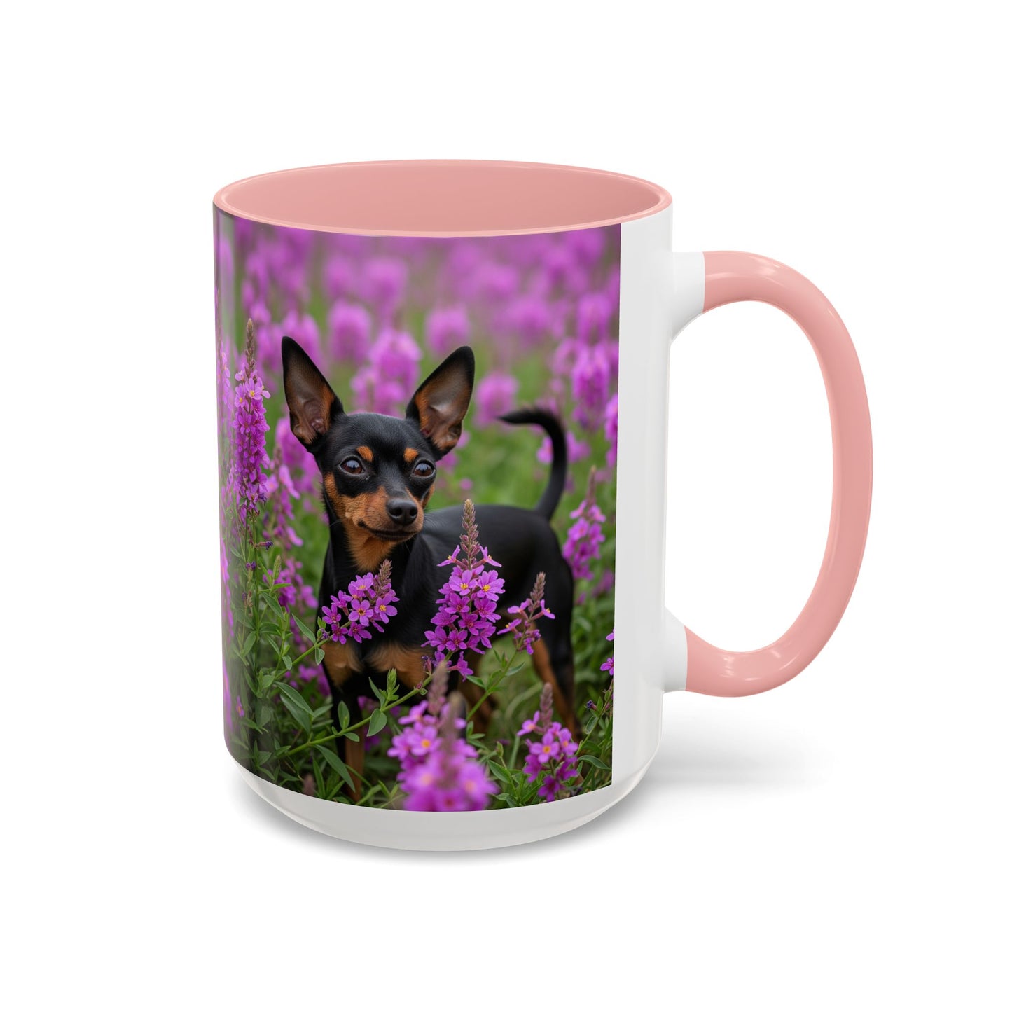 English Toy Terrier Accent Coffee Mug - Perfect Gift for Dog Lovers