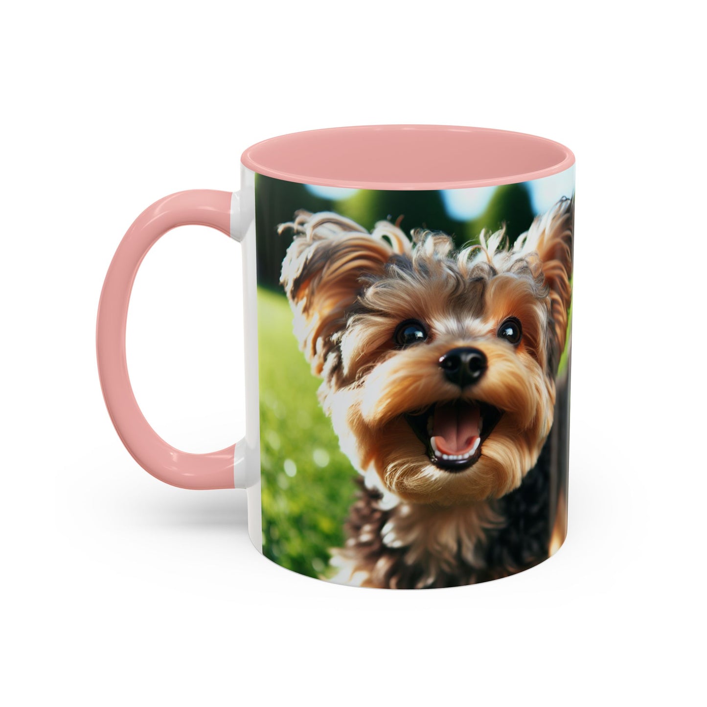 Yorkiepoo Accent Coffee Mug - Perfect Gift for Dog Lovers