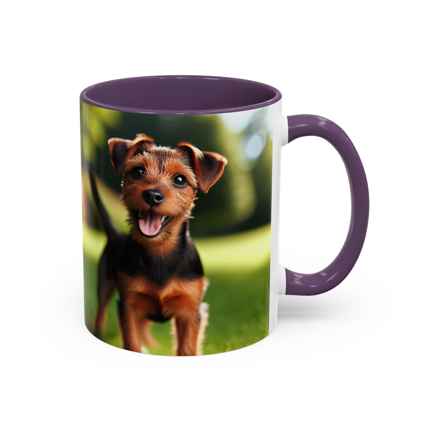 Deutscher Jagdterrier Accent Coffee Mug - Perfect Gift for Dog Lovers