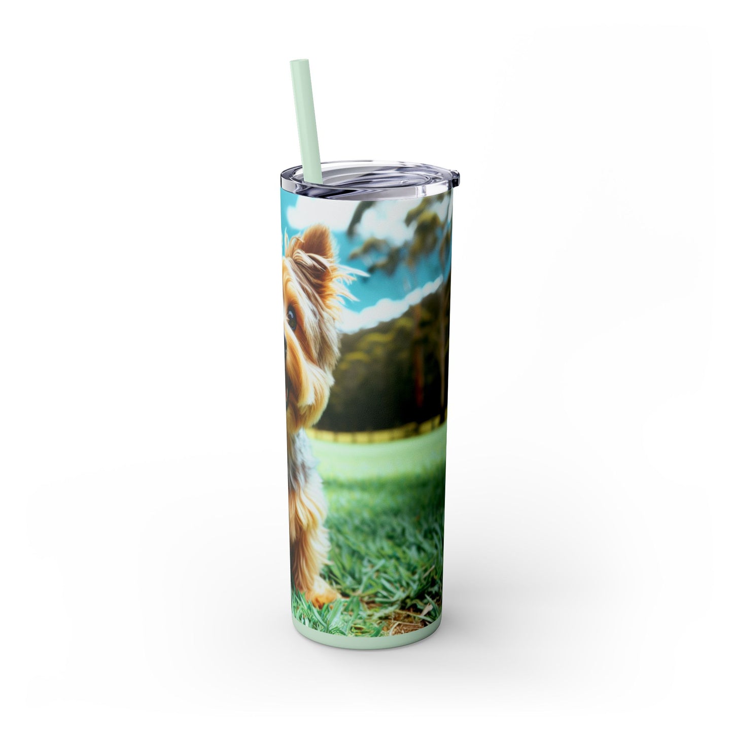 Australian Terrier Tumbler with Straw, 20oz