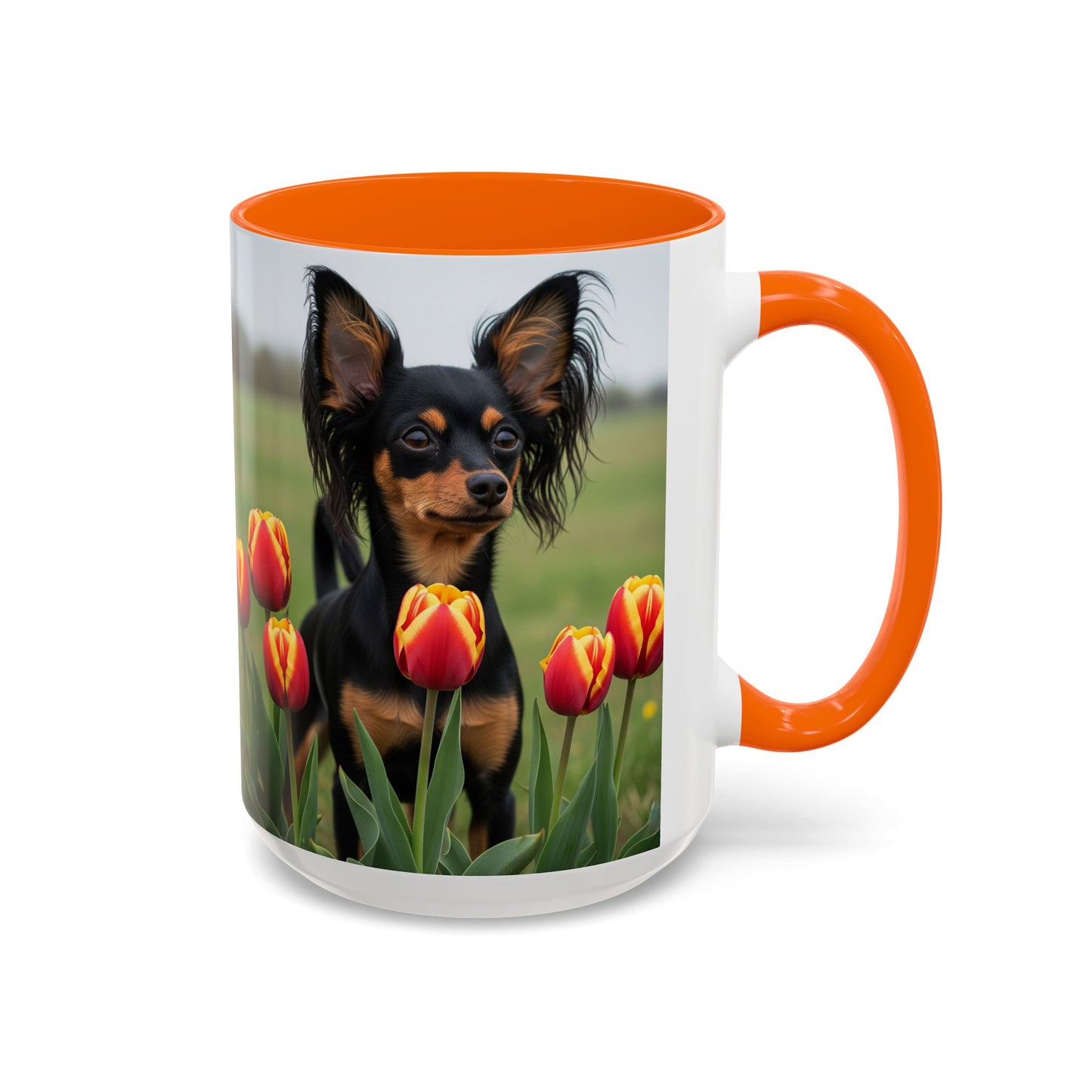 Russian Toy Dog Accent Coffee Mug - Perfect Gift for Dog Lovers