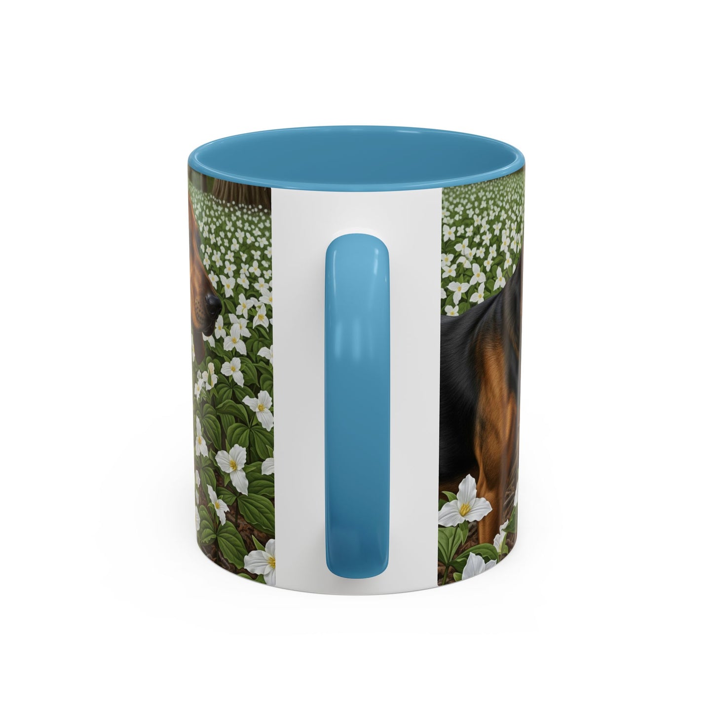 Treeing Walker Coonhound Accent Coffee Mug - Perfect Gift for Dog Lovers