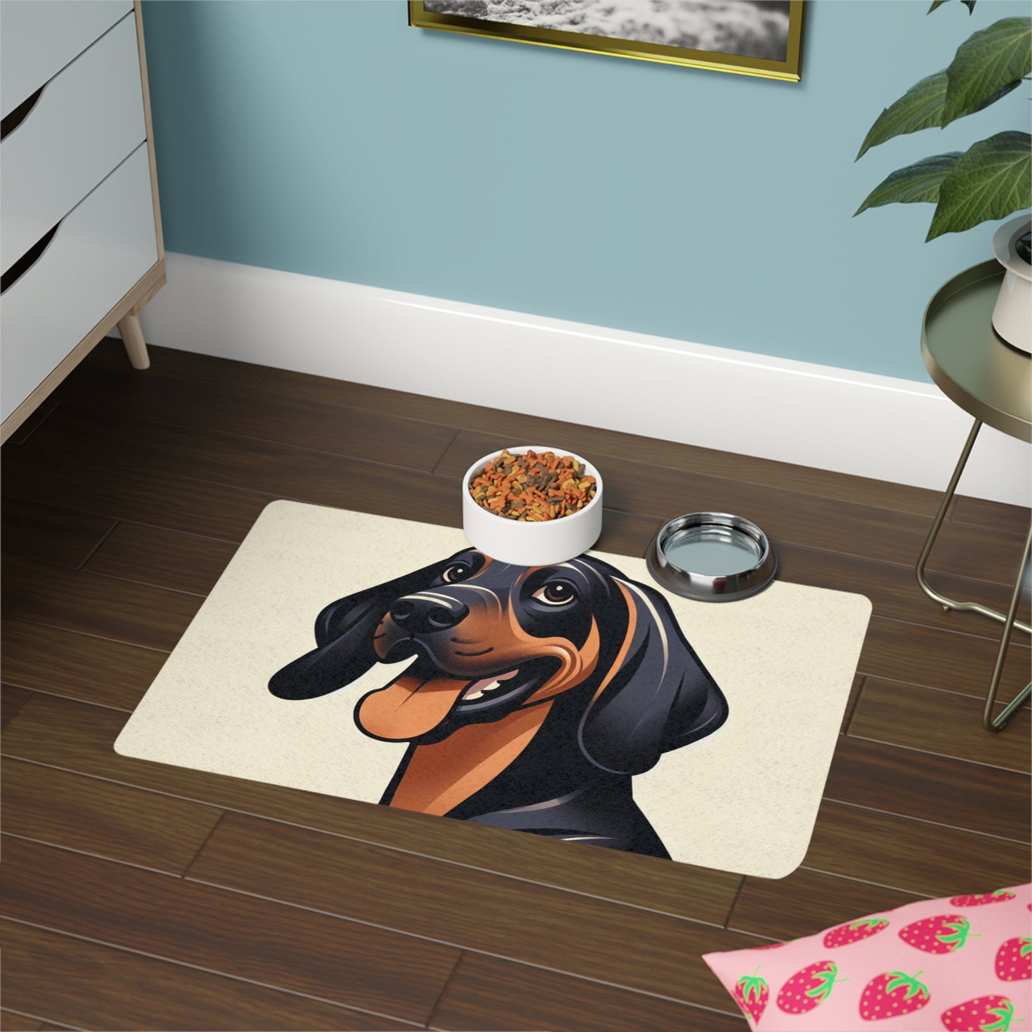 Pet Food Mat (12x18) - Hanoverian Scenthound