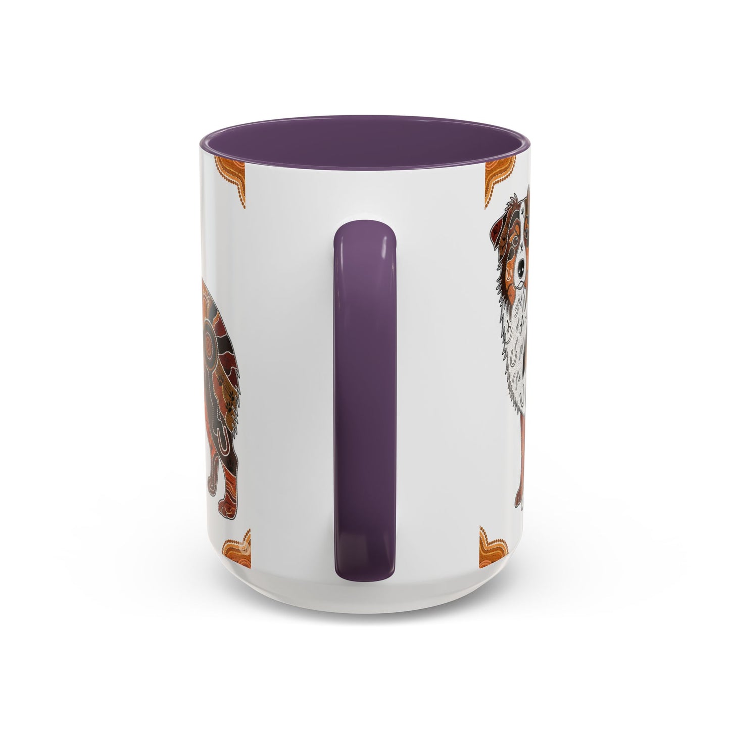 Australian Shepherd Accent Coffee Mug - Perfect Gift for Dog Lovers
