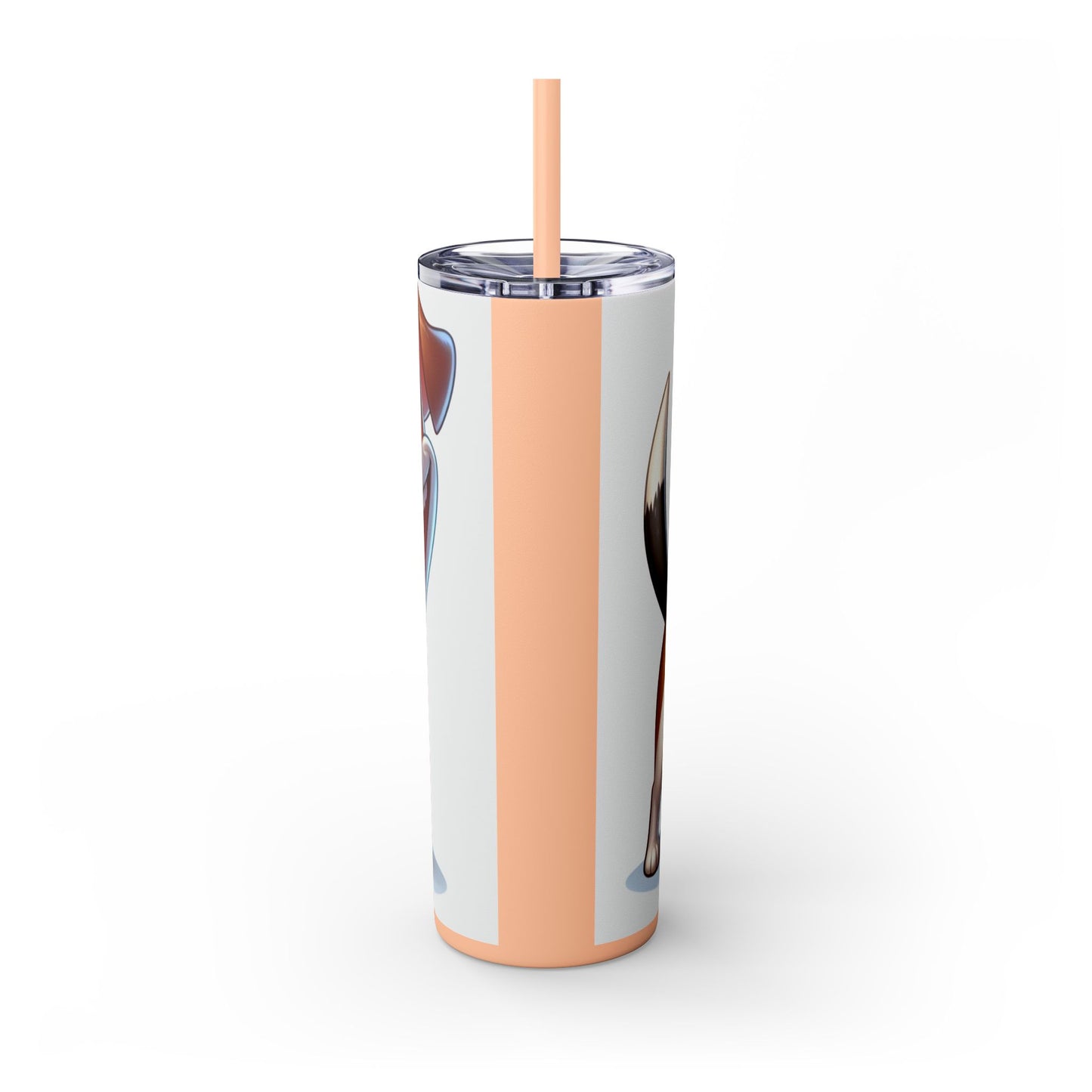 Teddy Roosevelt Terrier Tumbler with Straw, 20oz