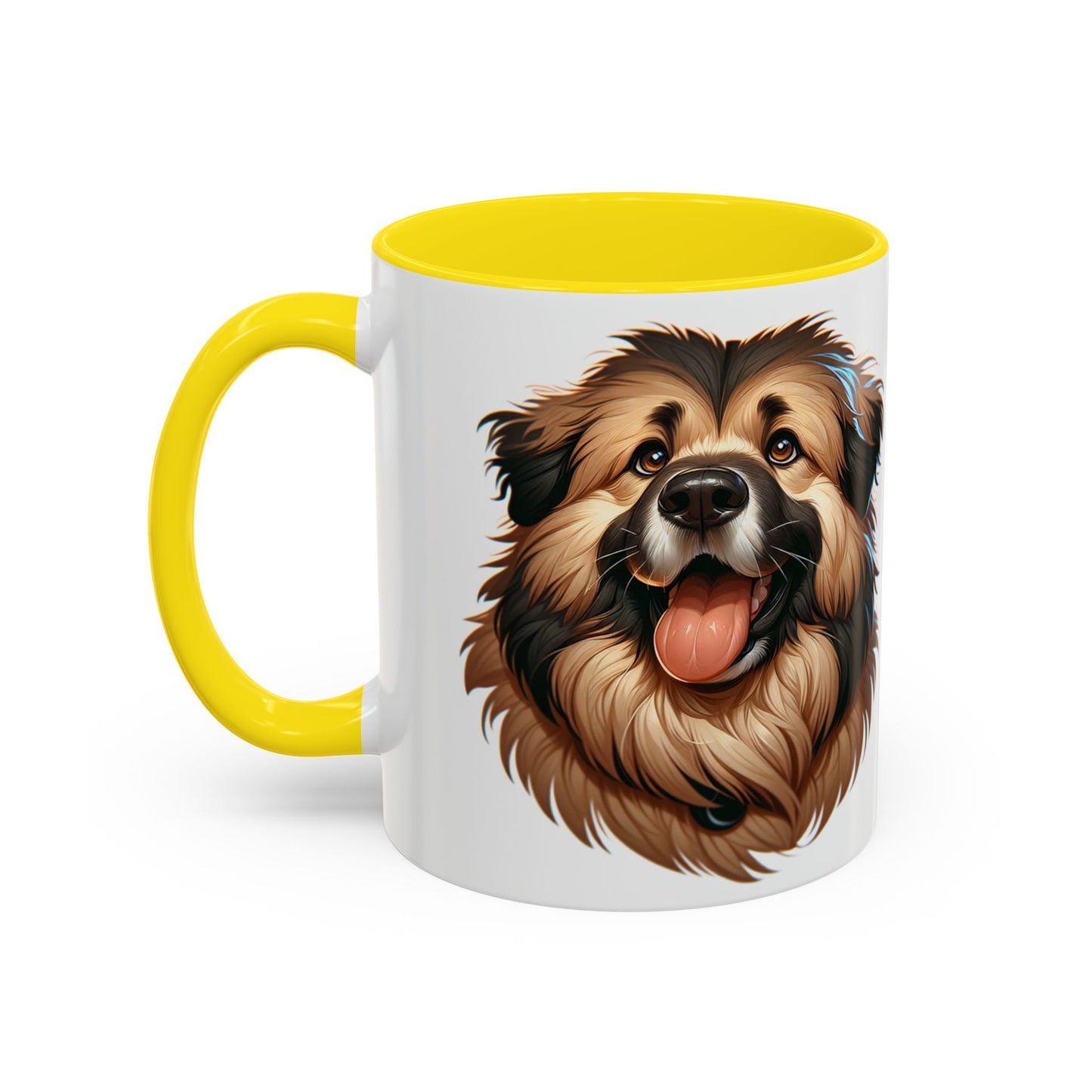 Caucasian Shepherd Dog Accent Coffee Mug - Perfect Gift for Dog Lovers
