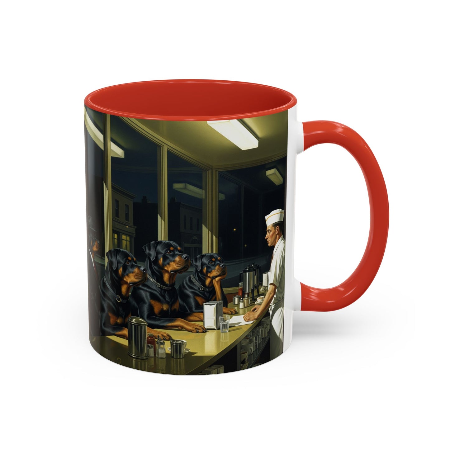Rottweiler Accent Coffee Mug - Perfect Gift for Dog Lovers