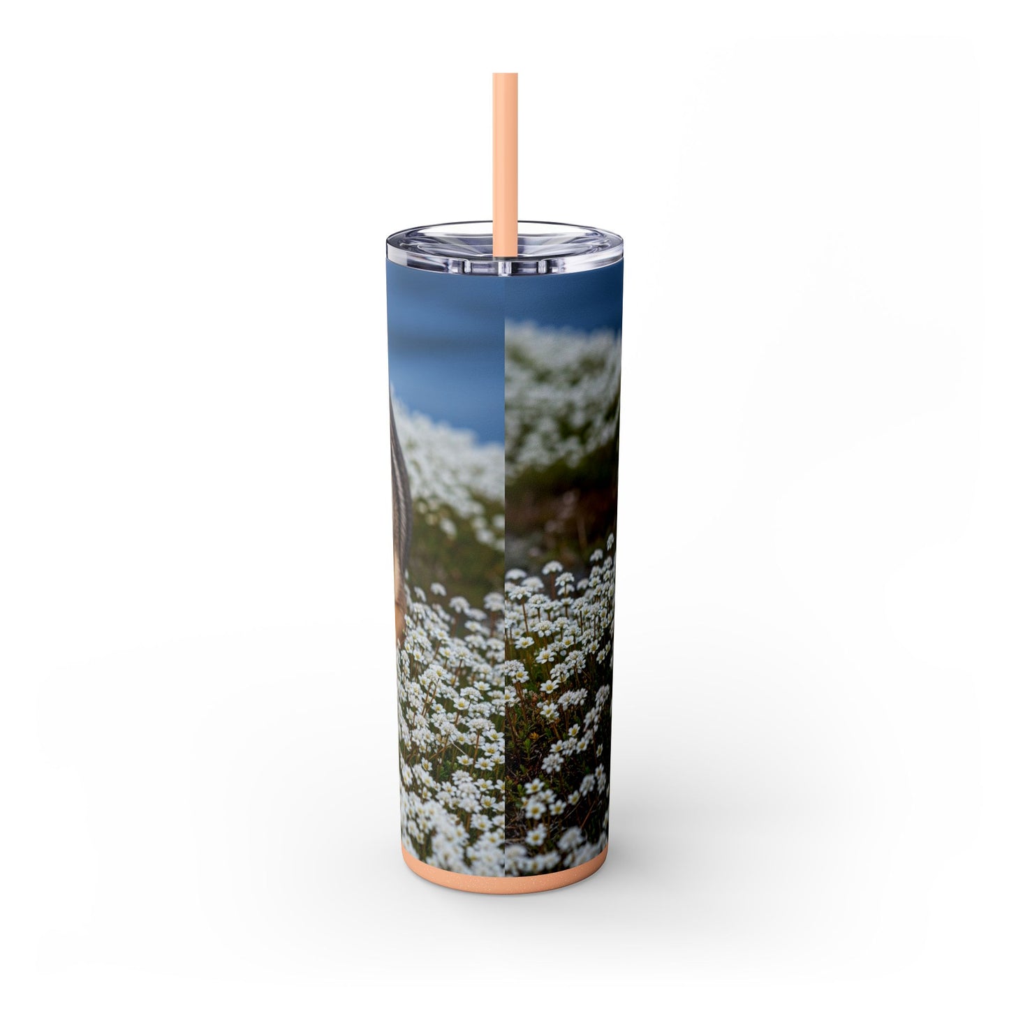 Norwegian Lundehund Tumbler with Straw, 20oz