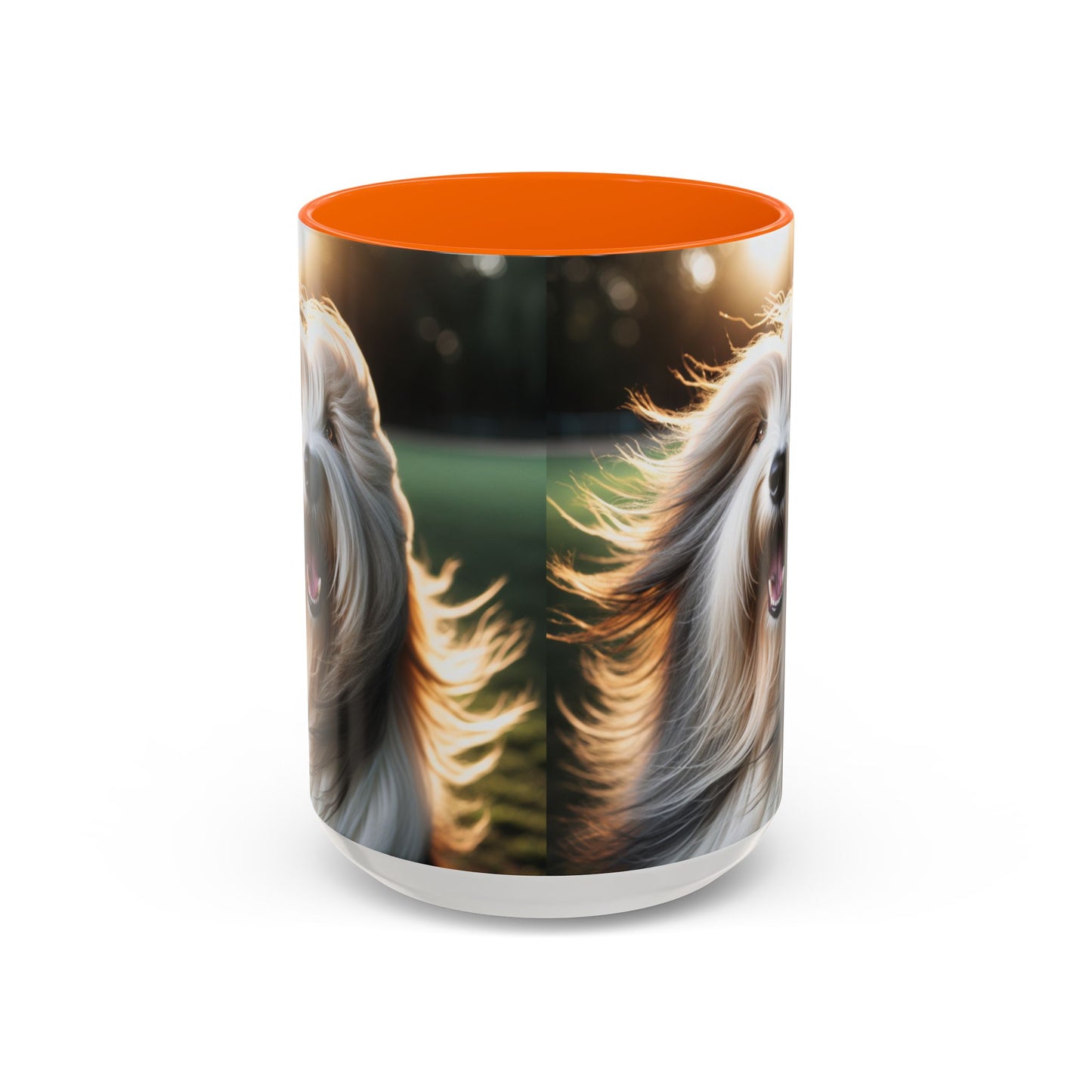 Bearded Collie Accent Coffee Mug - Perfect Gift for Dog Lovers
