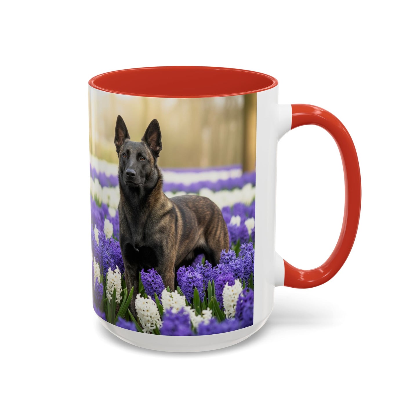 Dutch Shepherd Dog Accent Coffee Mug - Perfect Gift for Dog Lovers