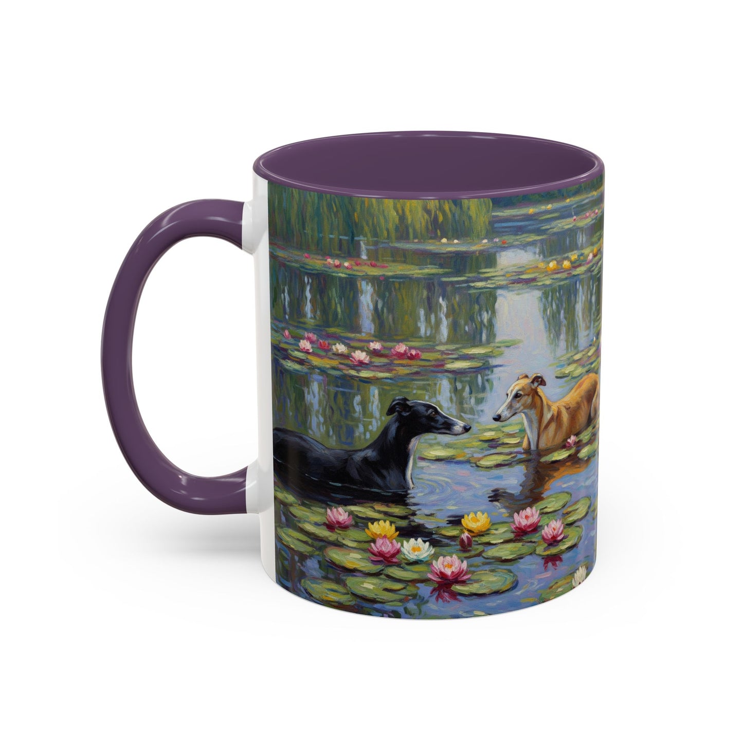 Greyhound Accent Coffee Mug - Perfect Gift for Dog Lovers