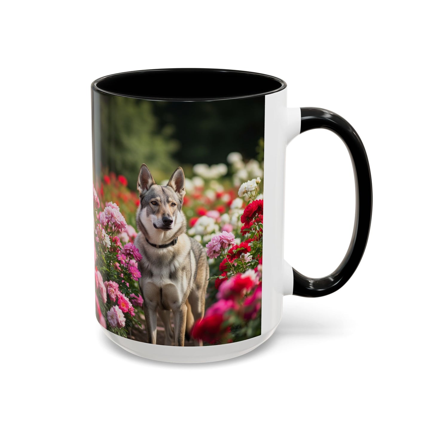 Czechoslovakian Vlcak Accent Coffee Mug - Perfect Gift for Dog Lovers