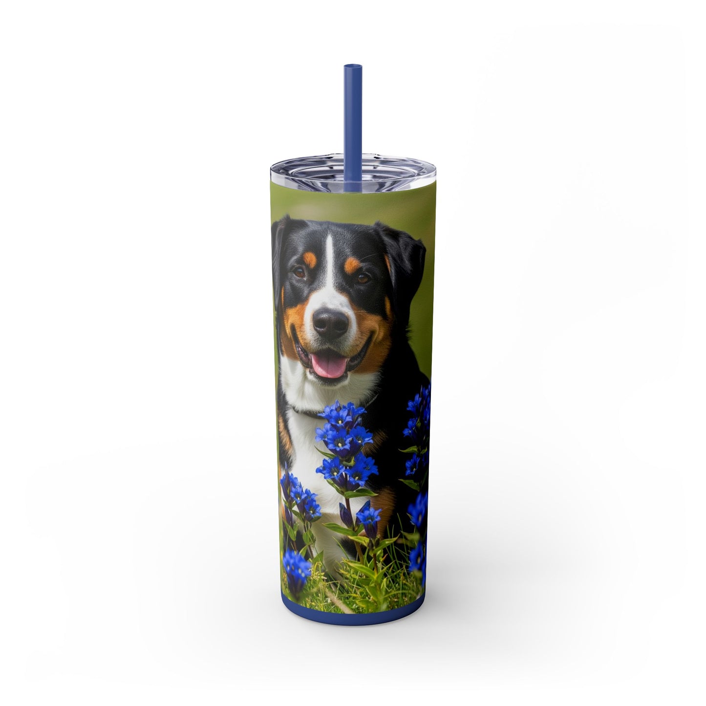 Appenzeller Sennenhund Tumbler with Straw, 20oz