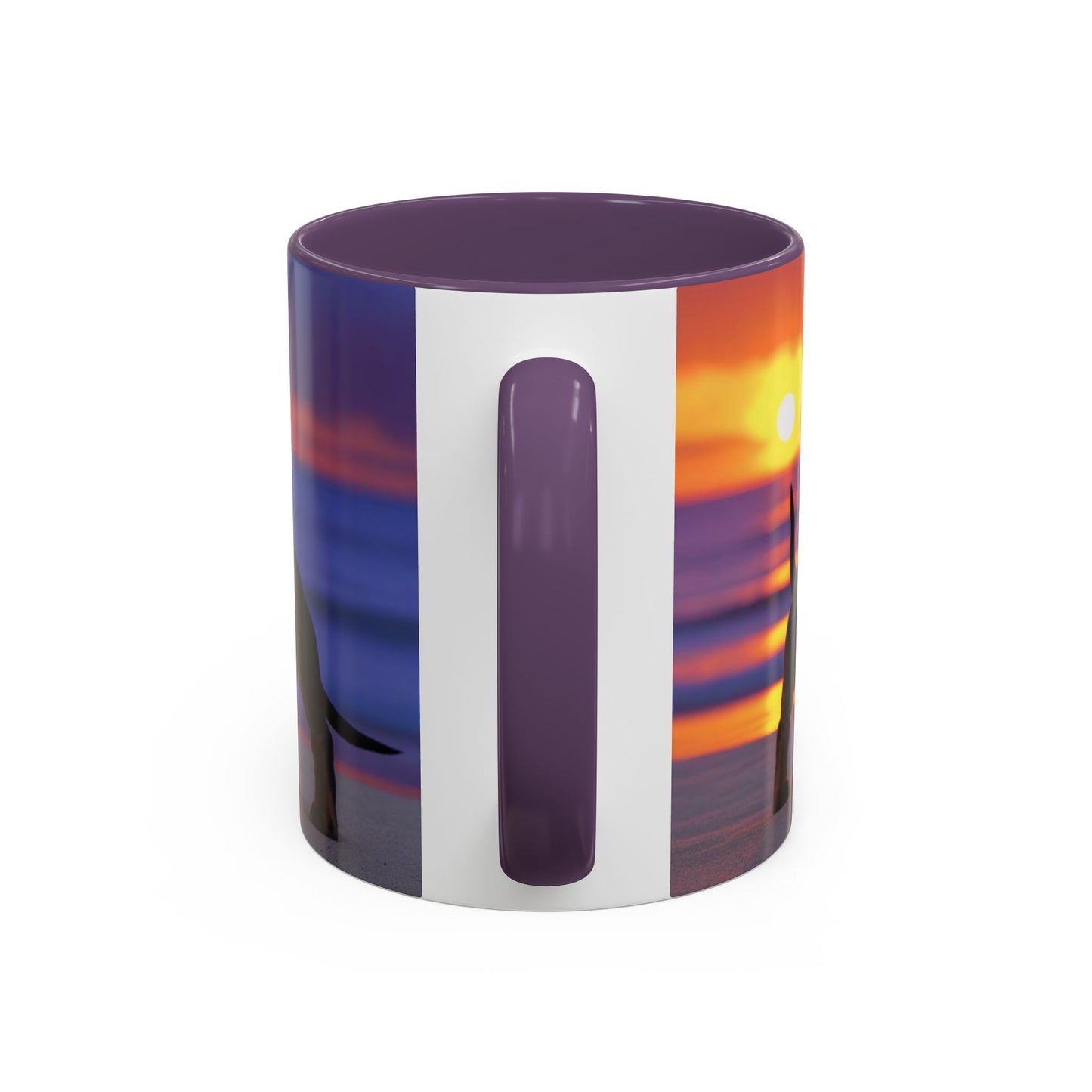 Dachshund Love Accent Coffee Mug - Perfect Gift for Dog Lovers