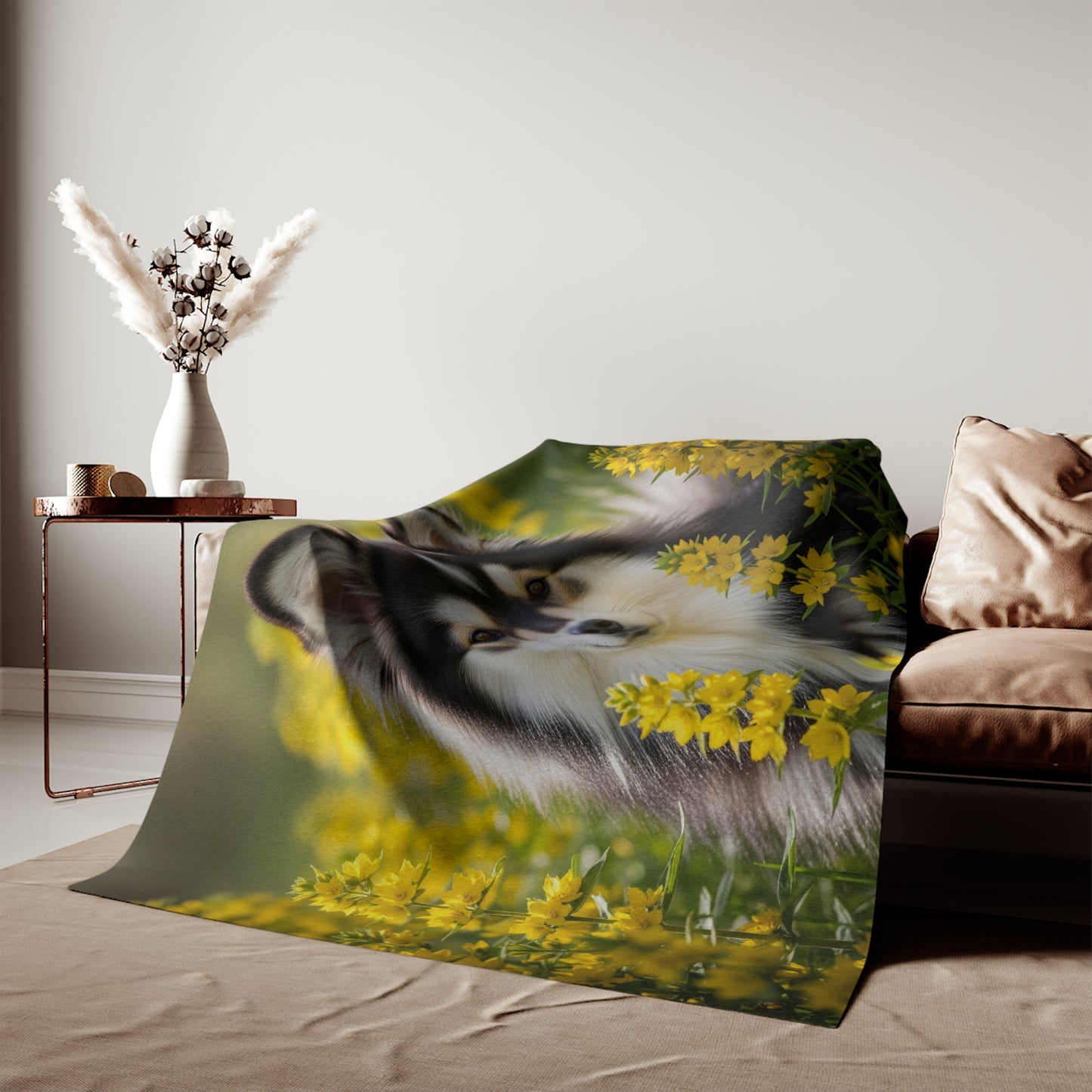 Swedish Lapphund Sweatshirt Blanket