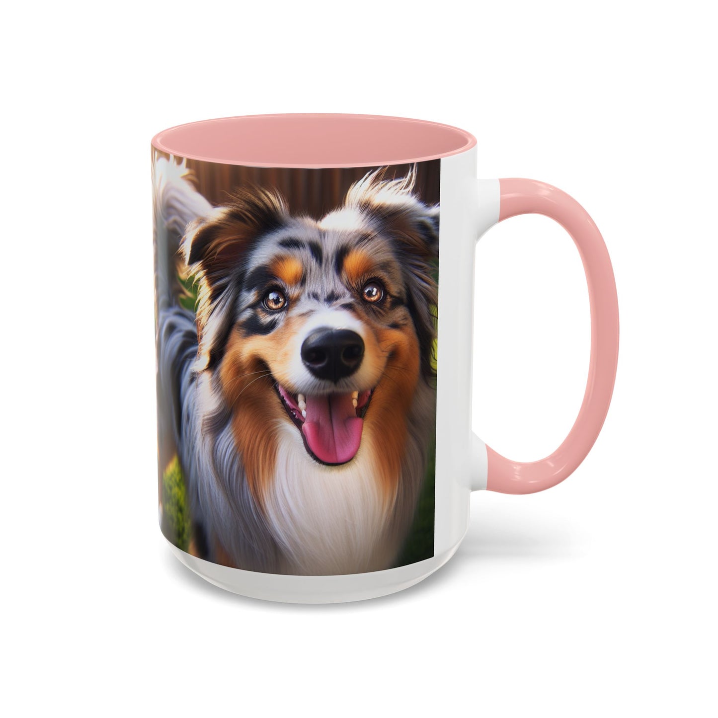 Australian Shepherd Accent Coffee Mug - Perfect Gift for Dog Lovers
