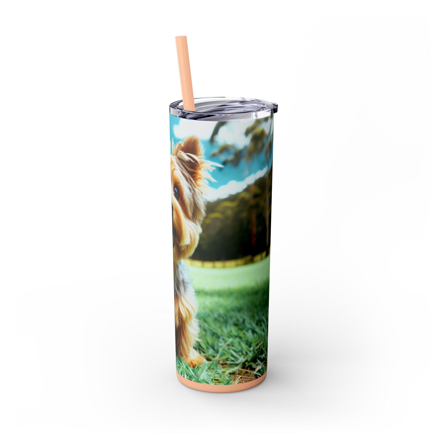 Australian Terrier Tumbler with Straw, 20oz