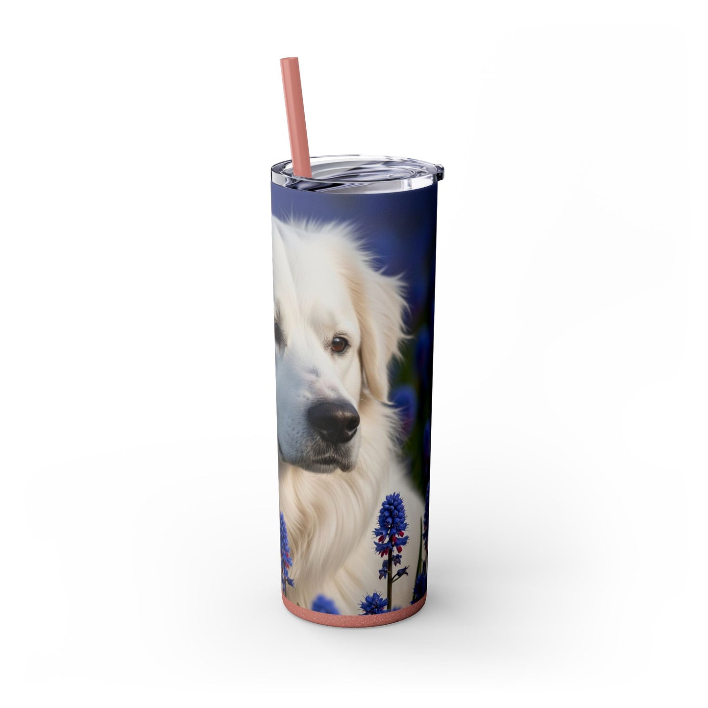 Portuguese Sheepdog Tumbler with Straw, 20oz