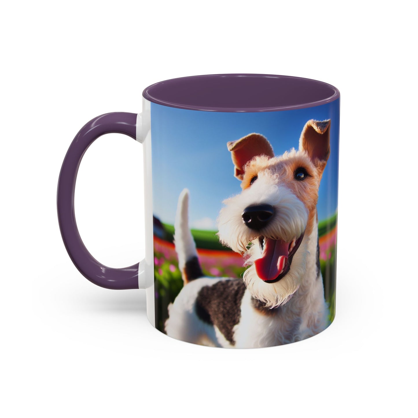 Wire Fox Terrier Accent Coffee Mug - Perfect Gift for Dog Lovers