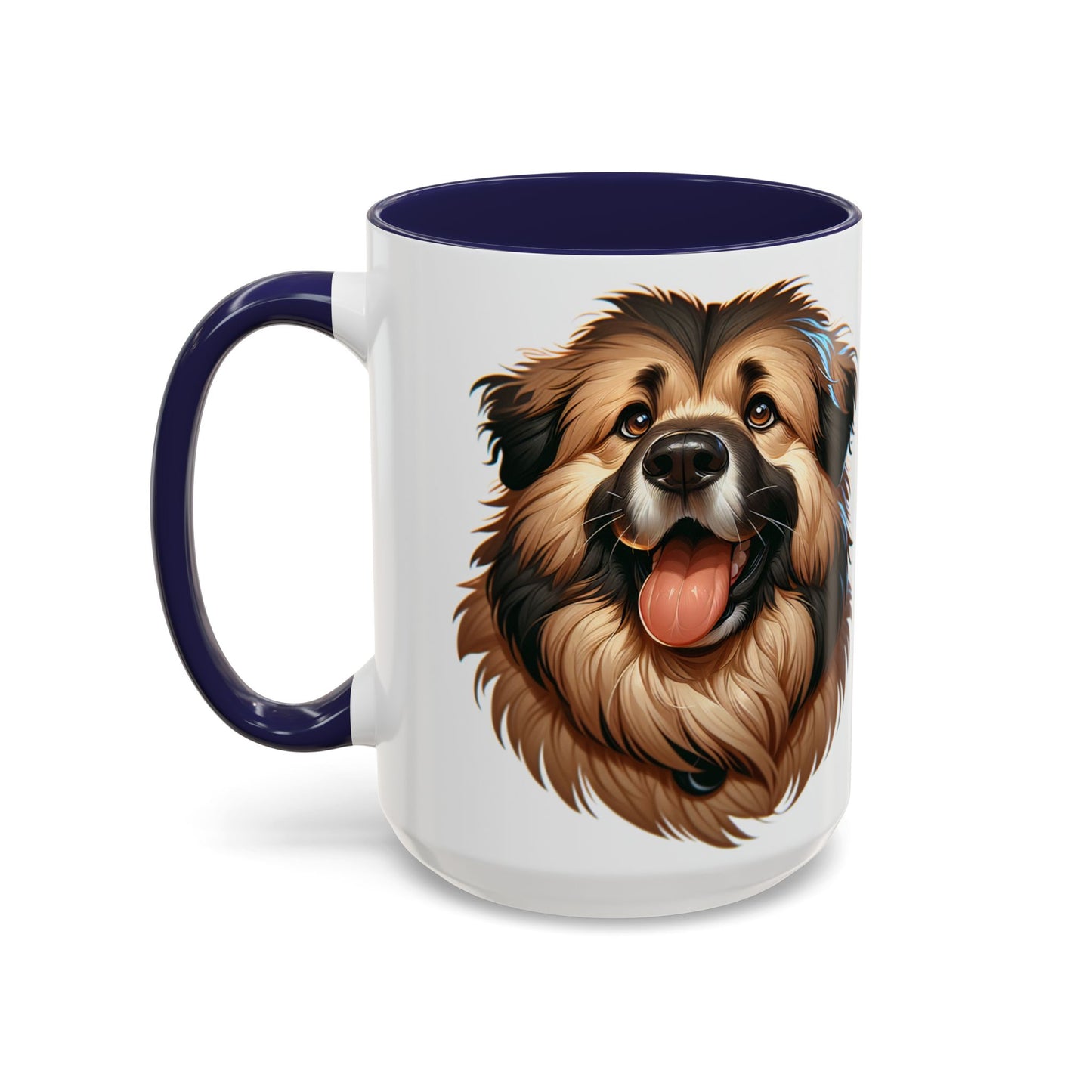 Caucasian Shepherd Dog Accent Coffee Mug - Perfect Gift for Dog Lovers