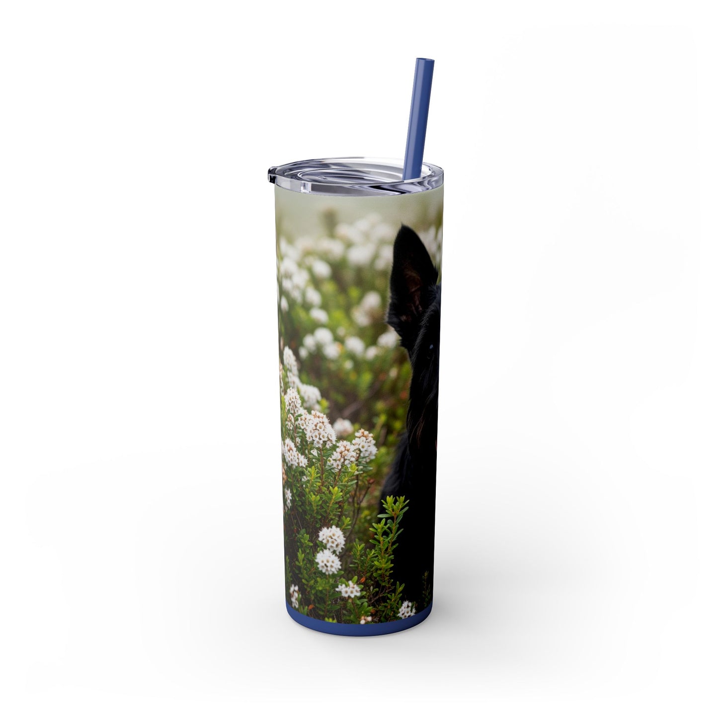 Scottish Terrier Tumbler with Straw, 20oz