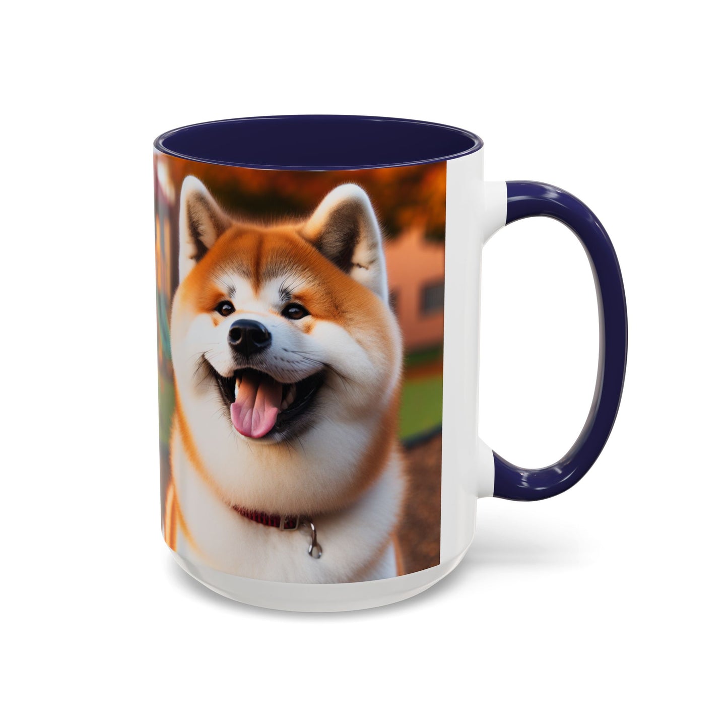 Japanese Akitainu Accent Coffee Mug - Perfect Gift for Dog Lovers