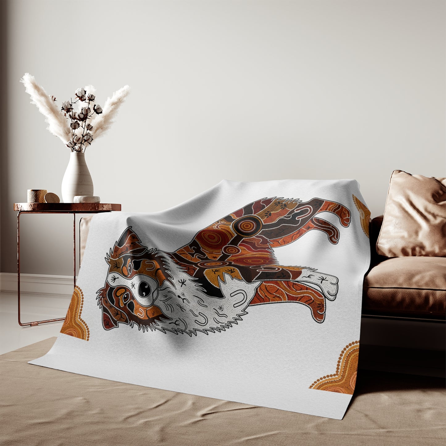 Australian Shepherd Sweatshirt Blanket