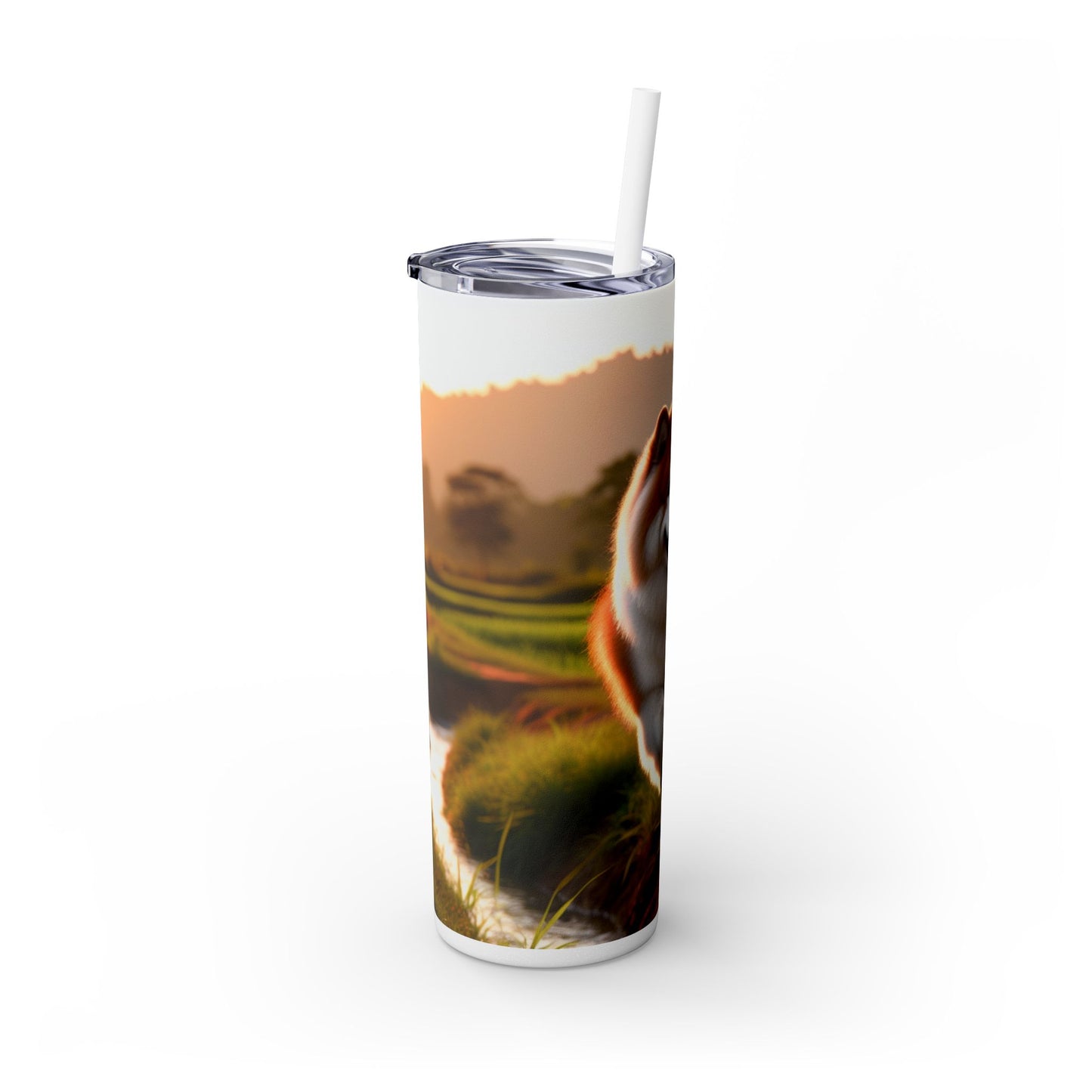 Thai Bangkaew Tumbler with Straw, 20oz