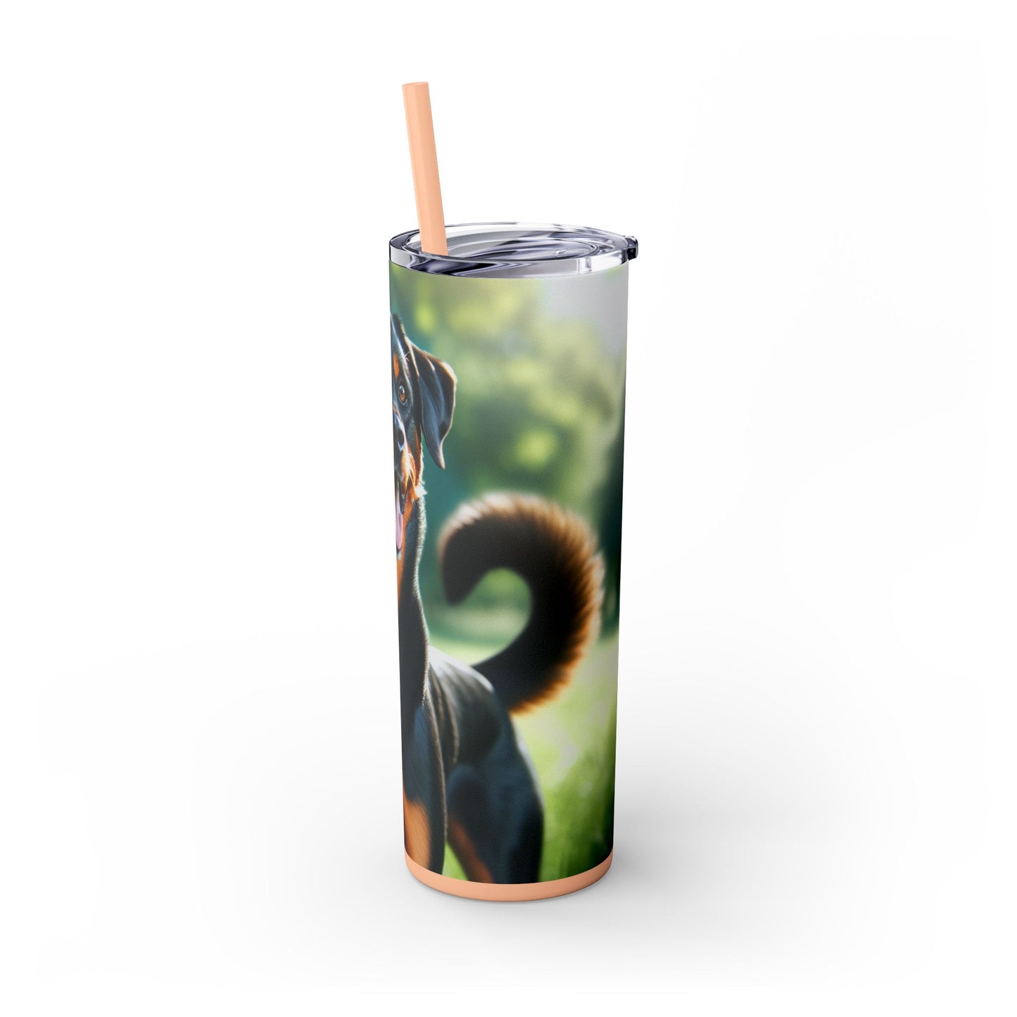 Beauceron Tumbler with Straw, 20oz