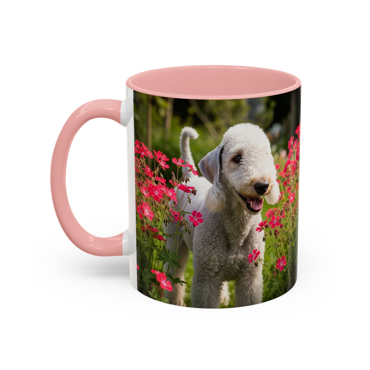 Bedlington Terrier Accent Coffee Mug - Perfect Gift for Dog Lovers