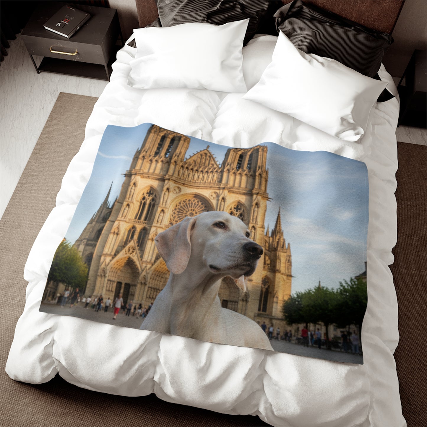Chien de Porcelaine Blanket