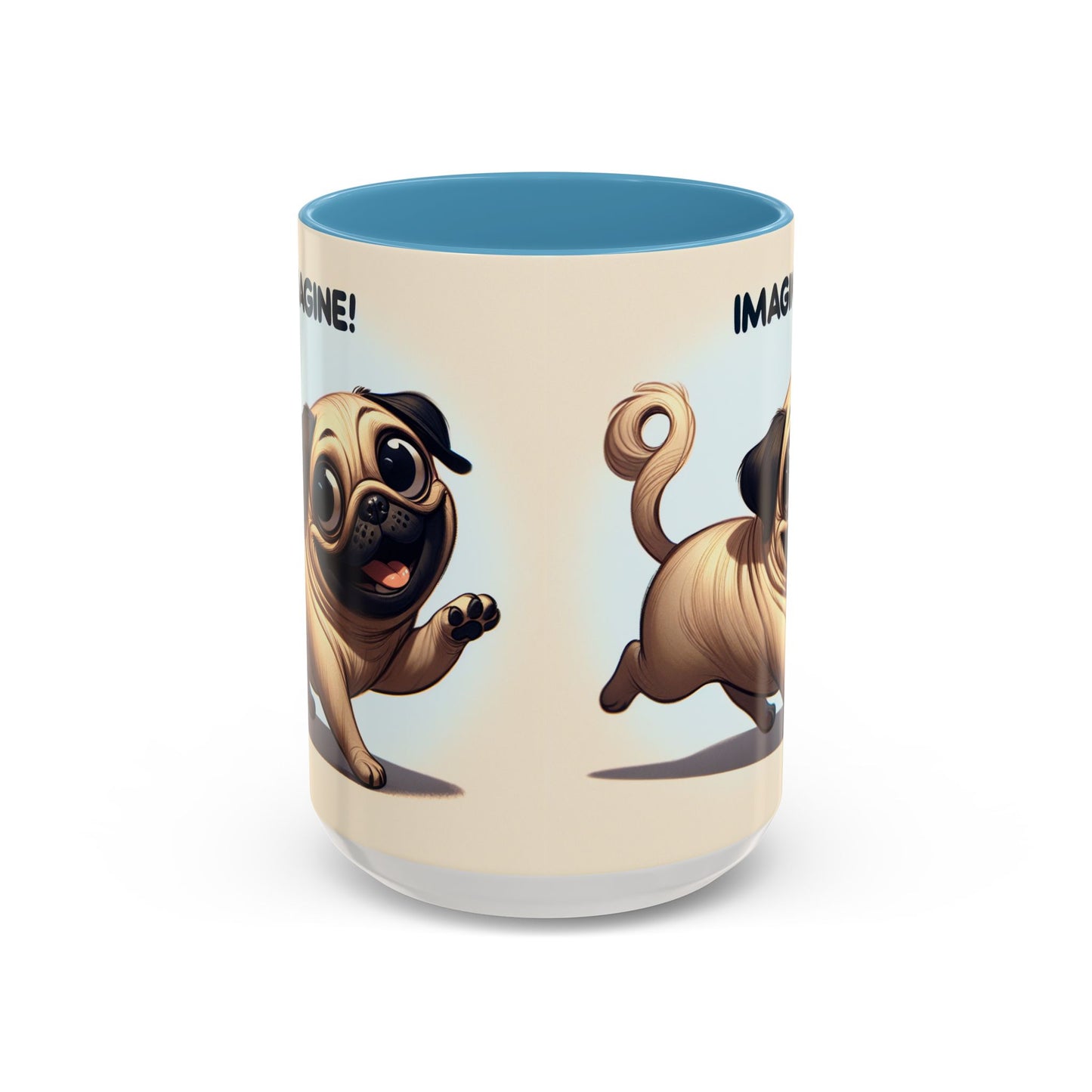 Pug Accent Coffee Mug - Perfect Gift for Dog Lovers