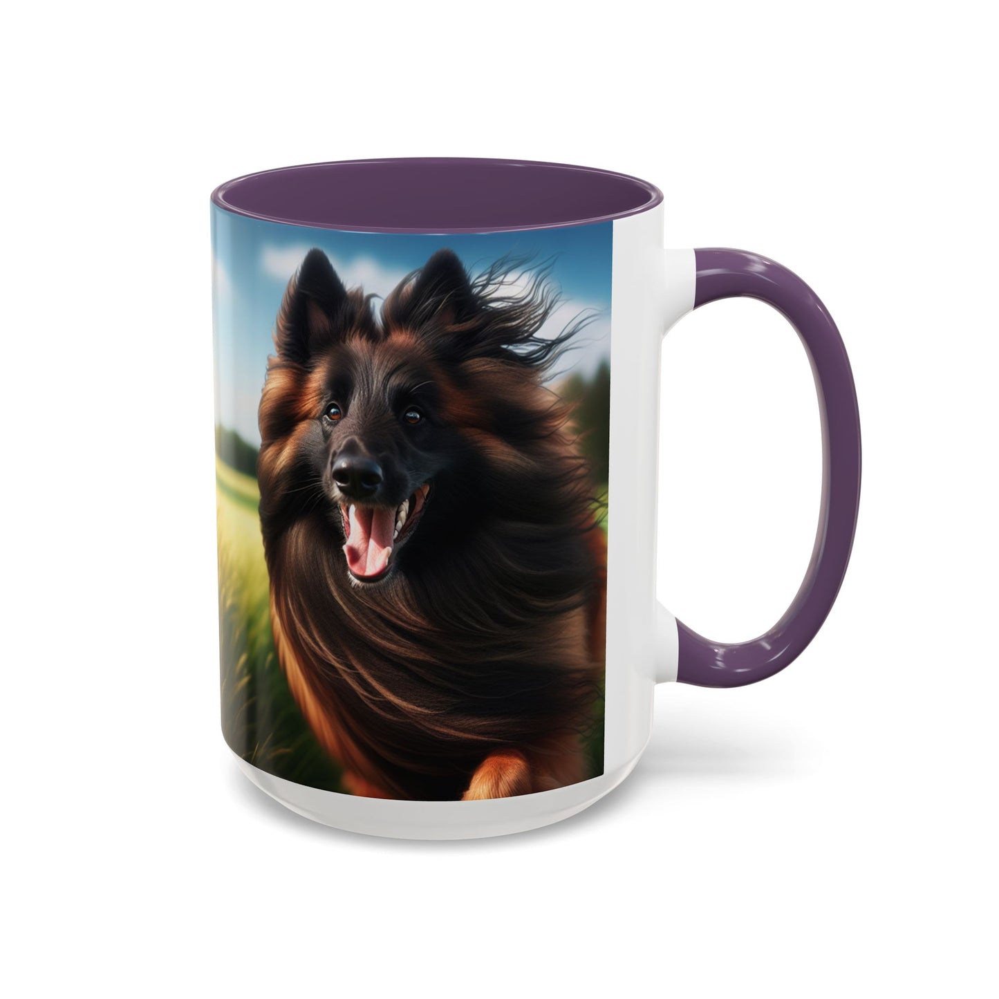 Belgian Shepherd Dog Tervuren Accent Coffee Mug - Perfect Gift for Dog Lovers