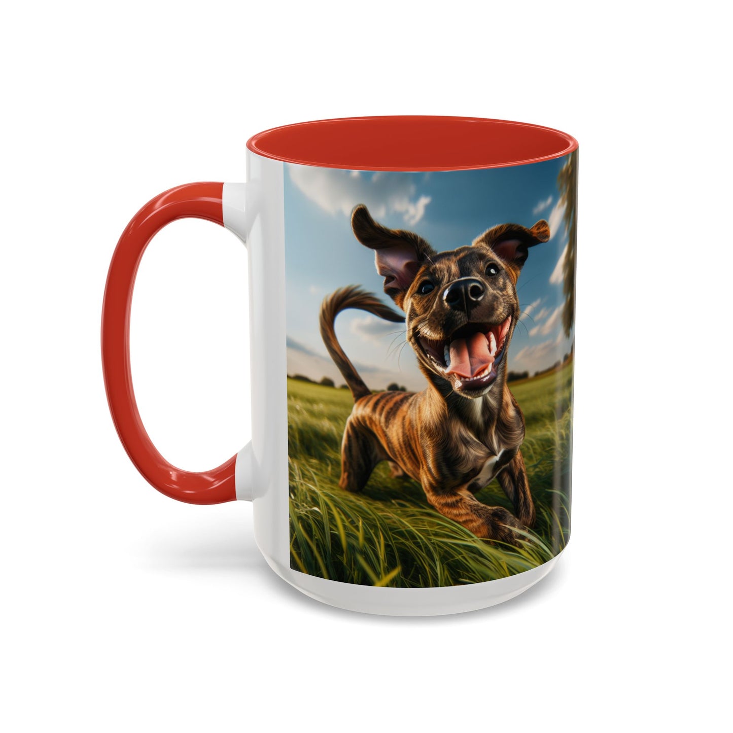 Treeing Tennessee Brindle Accent Coffee Mug - Perfect Gift for Dog Lovers