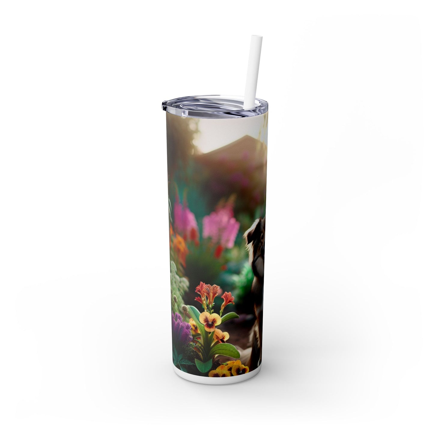 Peruvian Inca Orchid Tumbler with Straw, 20oz