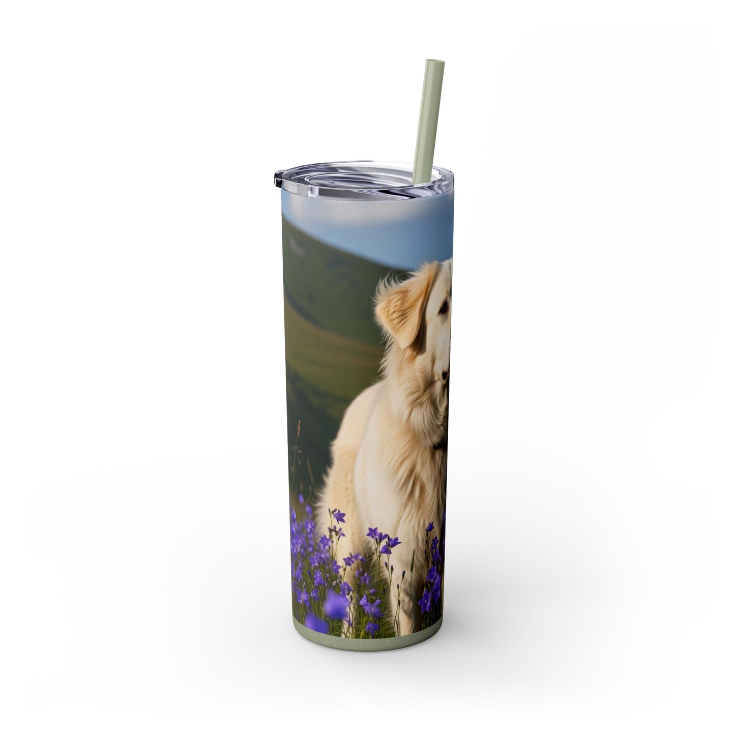 Romanian Carpathian Shepherd Tumbler with Straw, 20oz