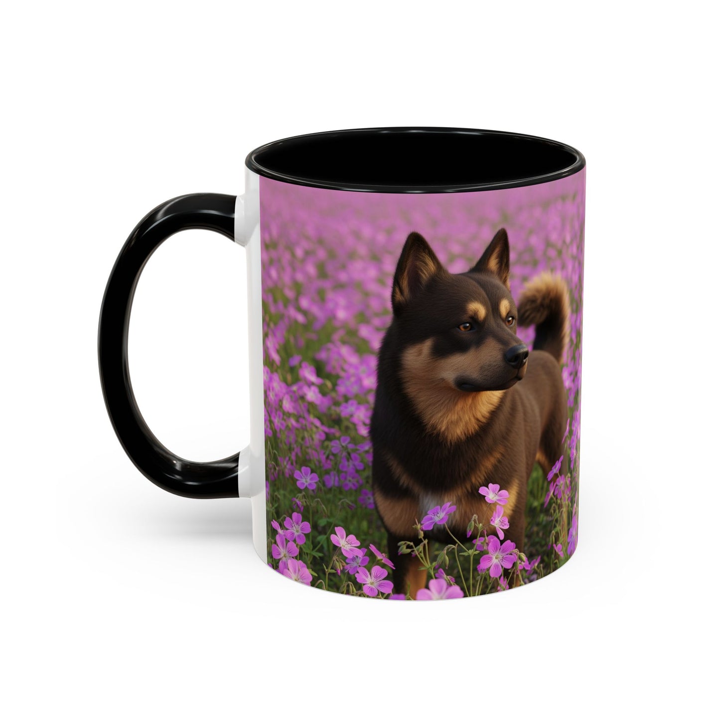 Cadabomb Okami Accent Coffee Mug - Perfect Gift for Dog Lovers