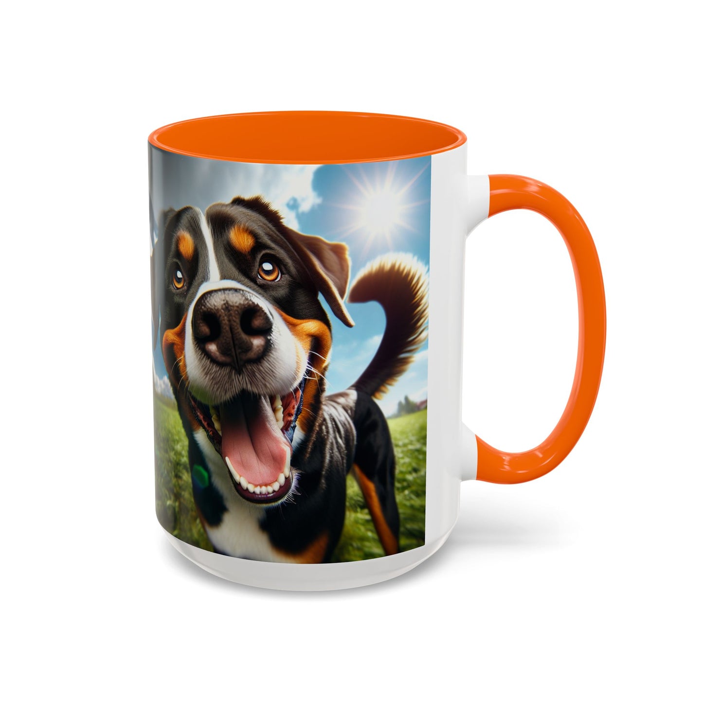 Greater Swiss Mountain Dog Accent Coffee Mug - Perfect Gift for Dog Lovers