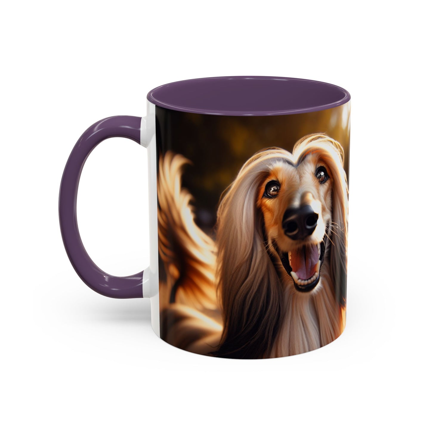 Afghan Hound Accent Coffee Mug - Perfect Gift for Dog Lovers