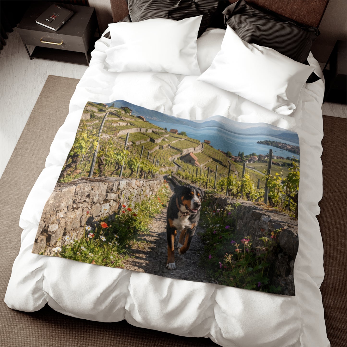 Greater Swiss Mountain Dog Blanket
