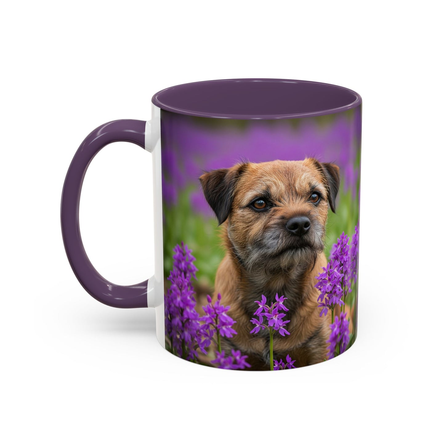 Border Terrier Accent Coffee Mug - Perfect Gift for Dog Lovers