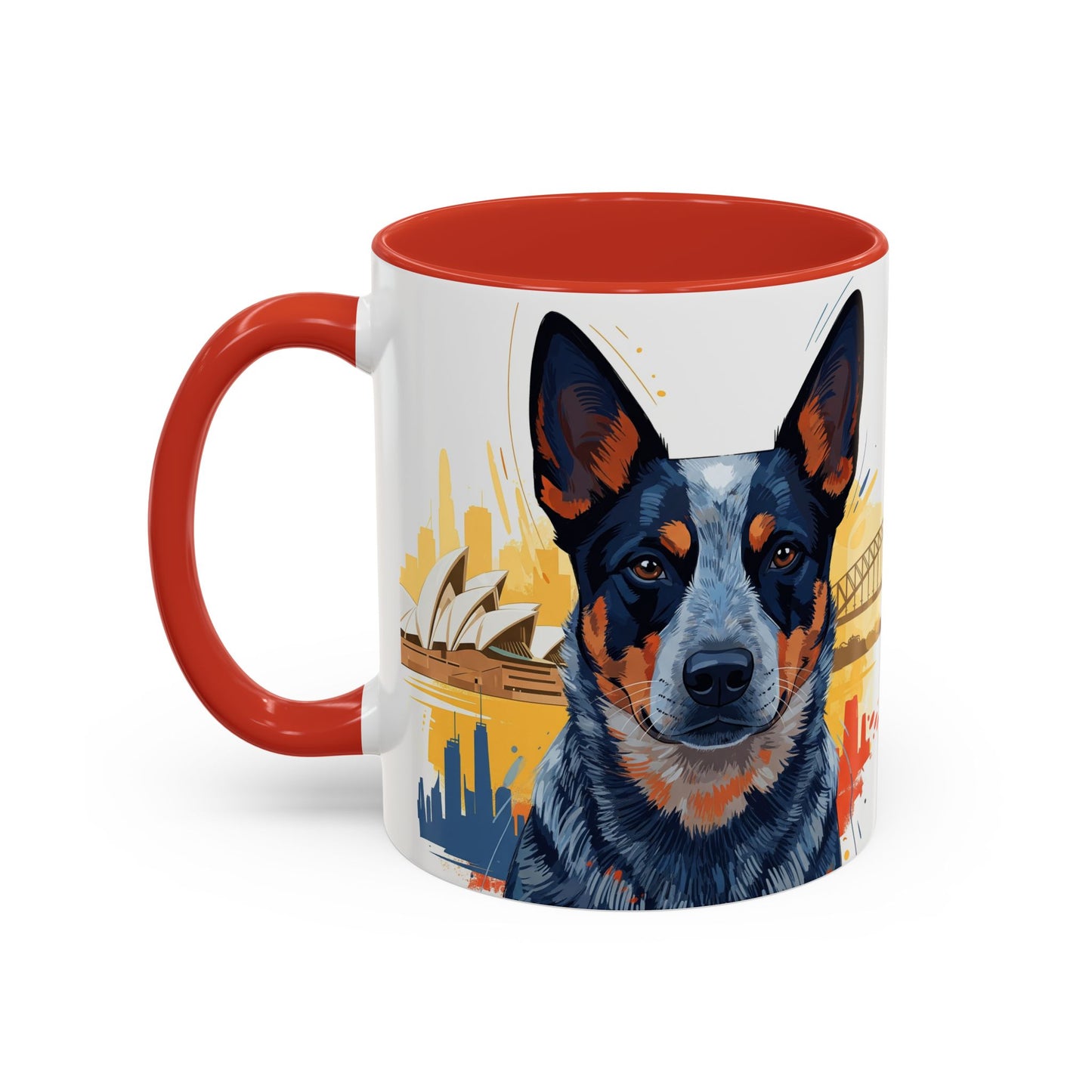 Australian Cattle Dog Accent Coffee Mug - Perfect Gift for Dog Lovers