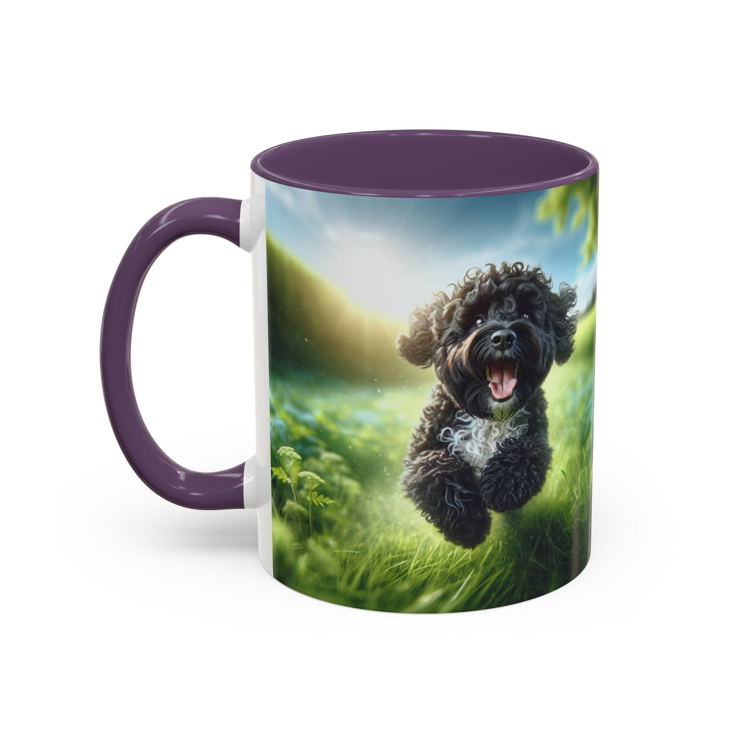 Portuguese Water Dog Accent Coffee Mug - Perfect Gift for Dog Lovers
