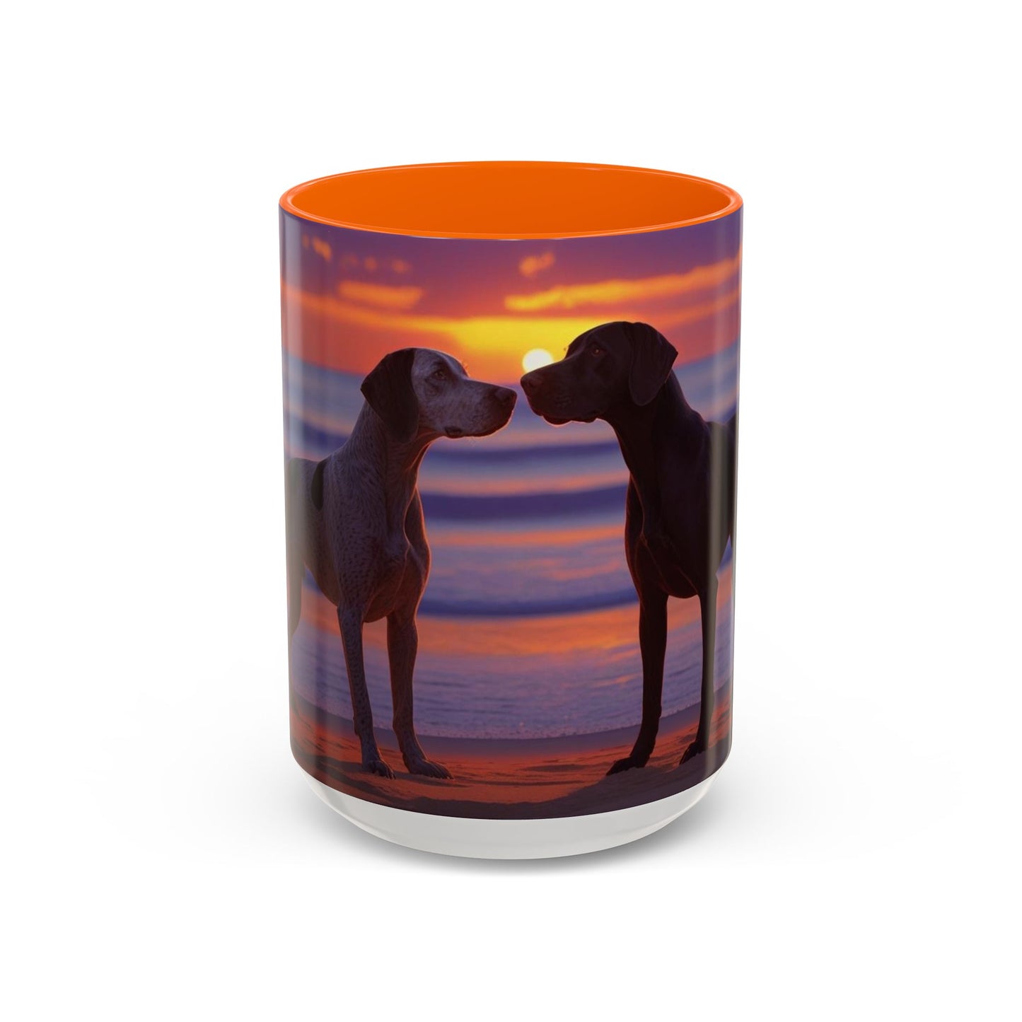 German Shorthaired Pointer Love Accent Coffee Mug - Perfect Gift for Dog Lovers