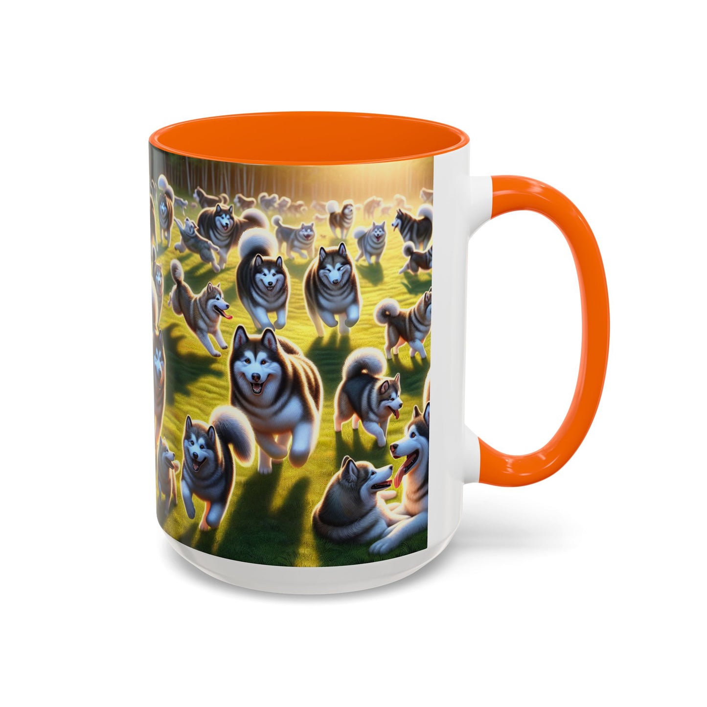 Alaskan Malamute Accent Coffee Mug - Perfect Gift for Dog Lovers