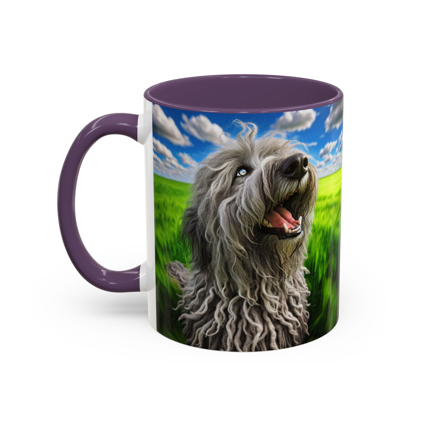 Bergamasco Shepherd Dog Accent Coffee Mug - Perfect Gift for Dog Lovers