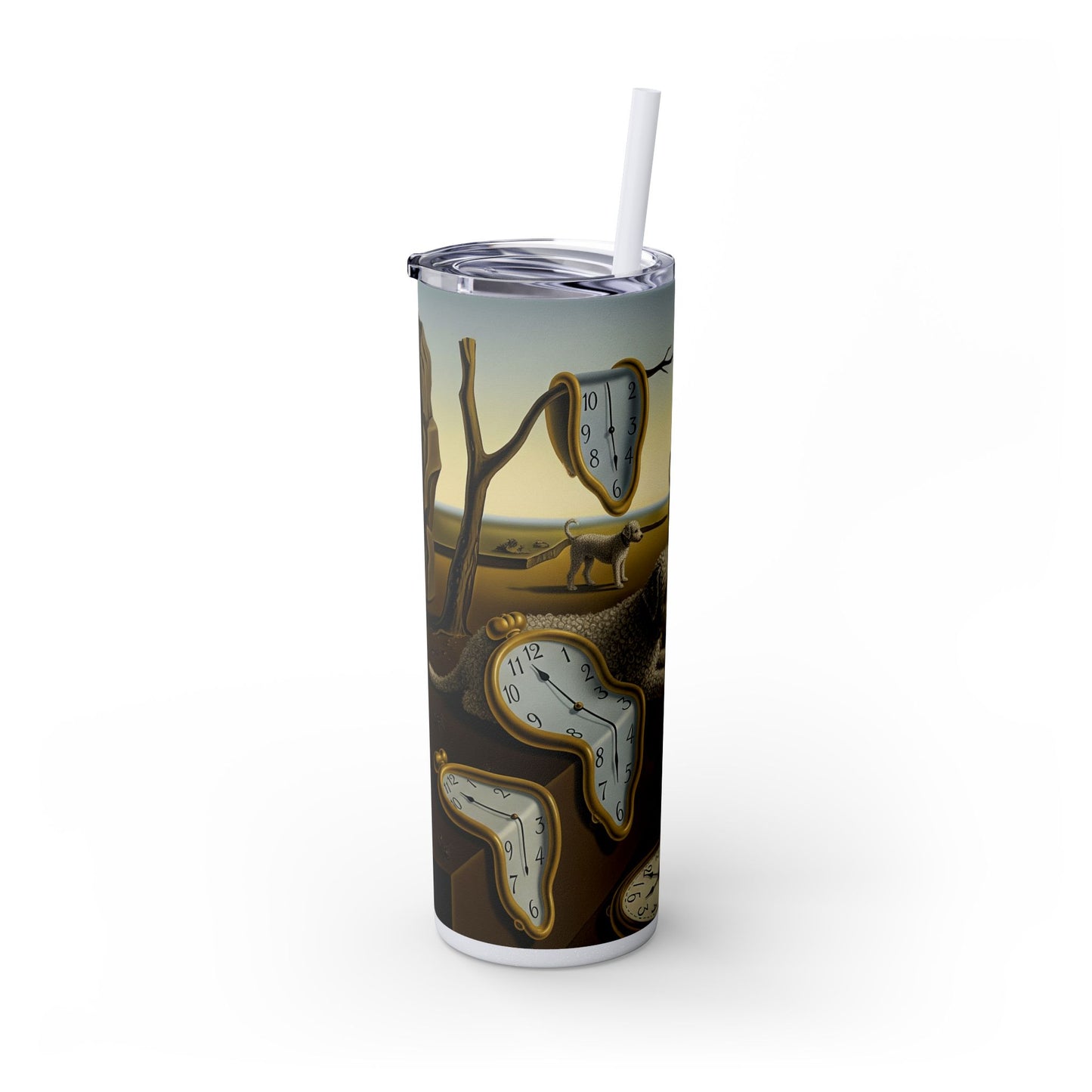 Spanish Water Dog Tumbler with Straw, 20oz
