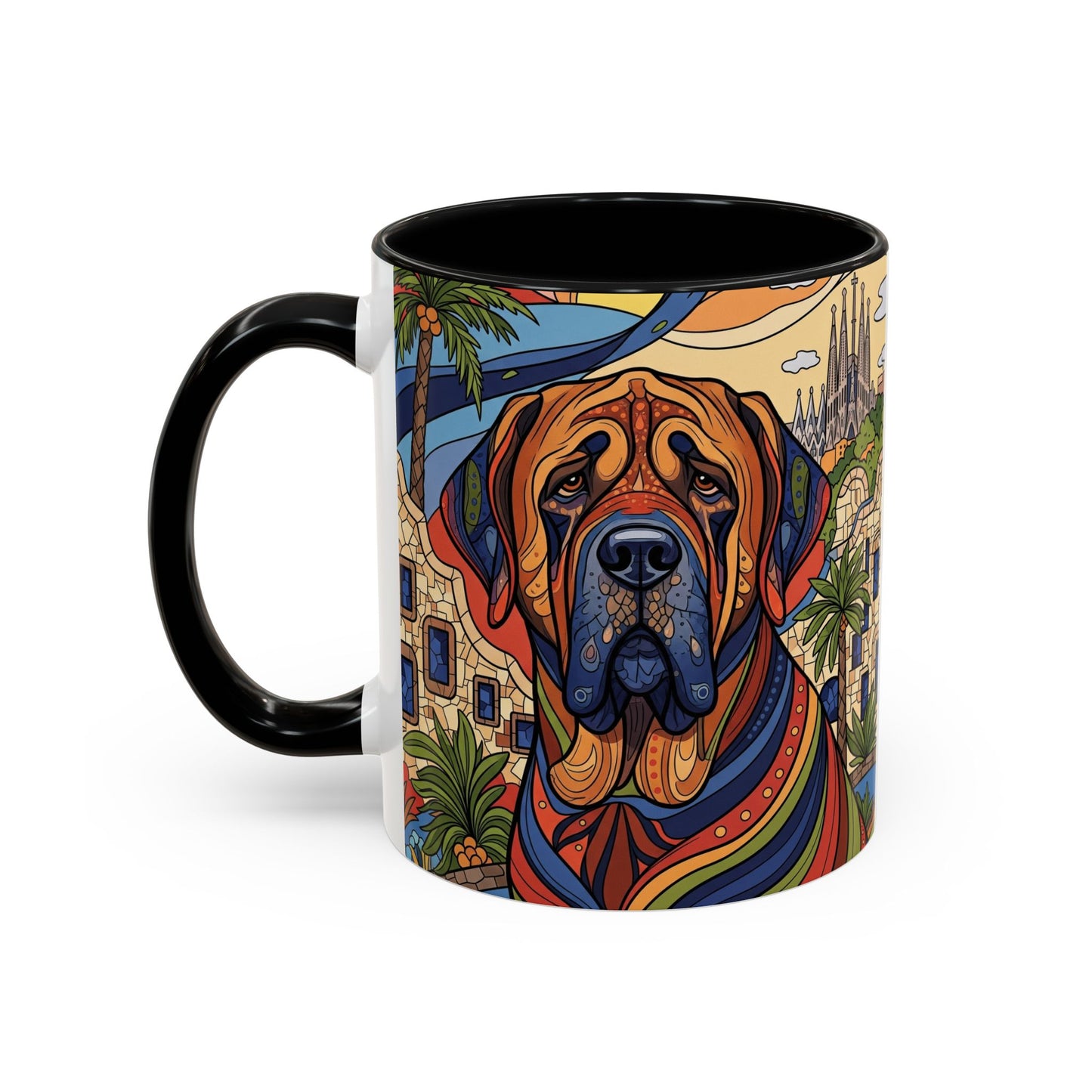 Spanish Mastiff Accent Coffee Mug - Perfect Gift for Dog Lovers