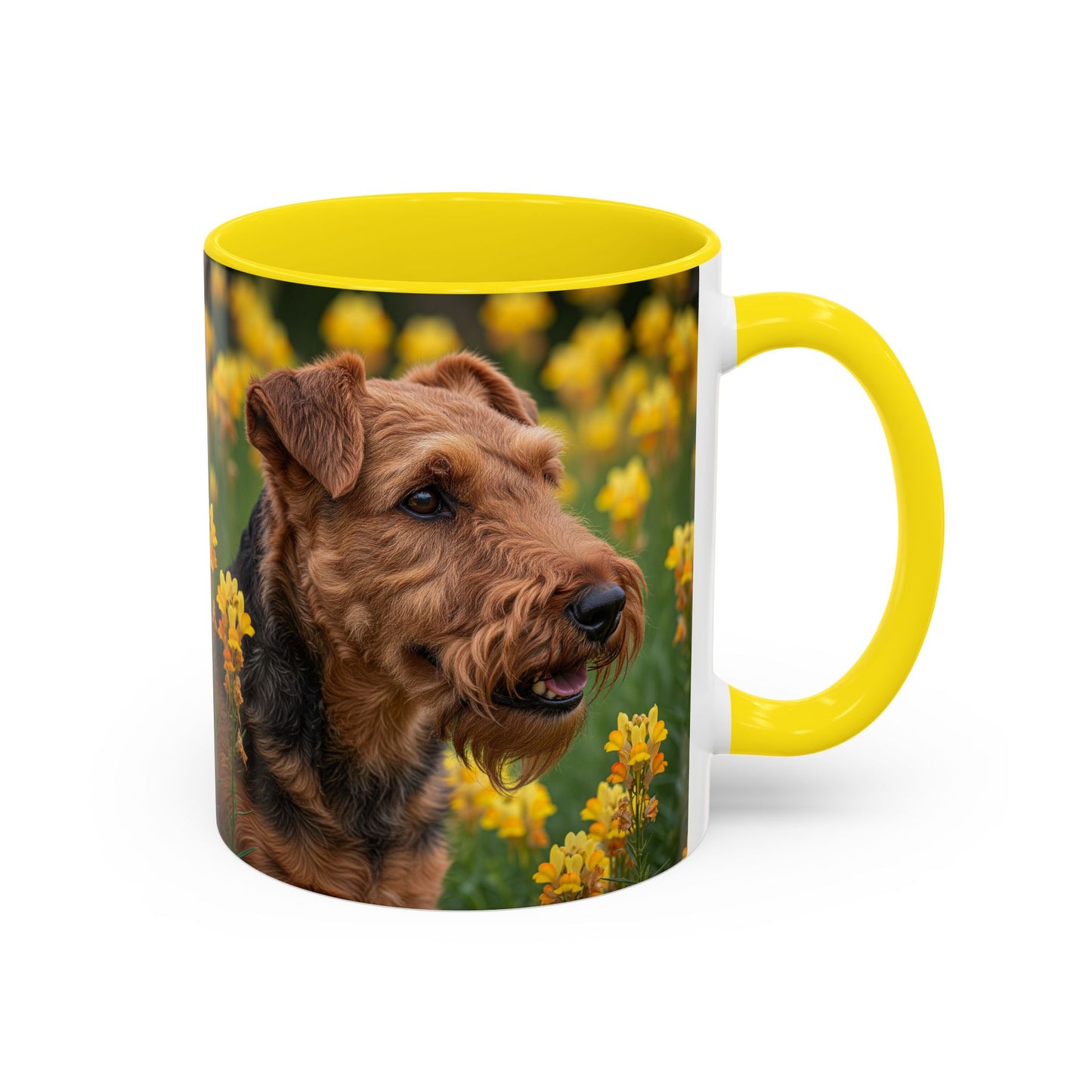 Welsh Terrier Accent Coffee Mug - Perfect Gift for Dog Lovers