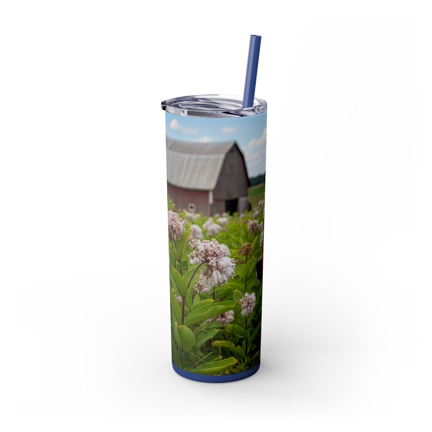 Rat Terrier Tumbler with Straw, 20oz